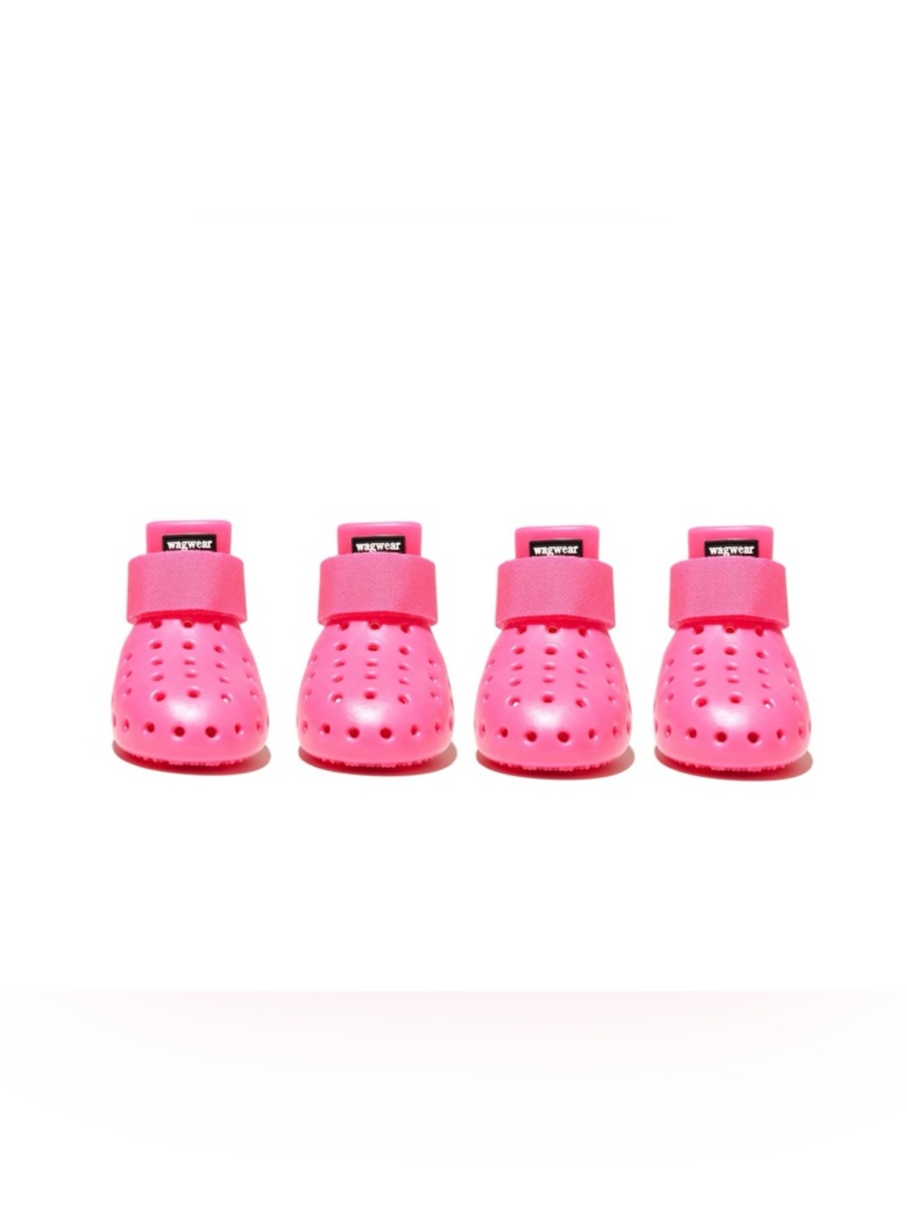 Pink Protective Dog Booties - Pack of 4